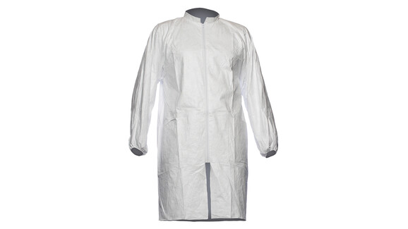 Laborkittel Tyvek® 500, Größe M, PE, weiß, A-Nr.: 14708 - 01