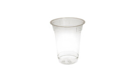 Shake-Becher to go, 300 ml, Ø 95 mm, 110 mm, RPET, transparent, VERIVE, A-Nr.: 14087 - 01