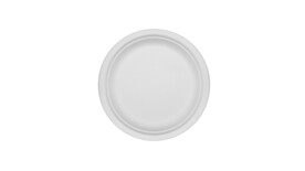 Einwegteller, Bagasse, Ø 151 mm, 13,6 mm, weiß, VERIVE, A-Nr.: 16527 - 01